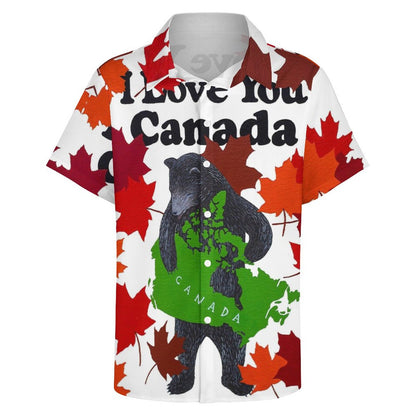 Men's Fashion Casual Printed Short Sleeve Shirts 2306104158