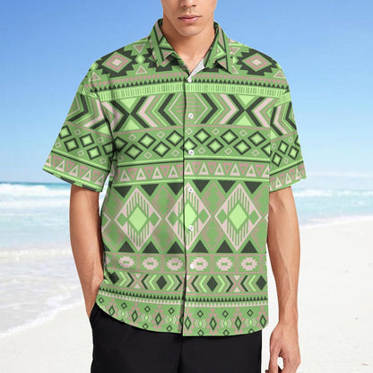 Men's Fashion Casual Printed Short Sleeve Shirts 2306101722