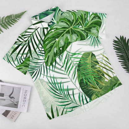 Men's Hawaiian Print Resort Shirt 2305101468