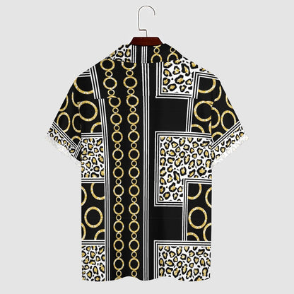 Men Hawaiian Casual Short Sleeve Shirt 2306100099