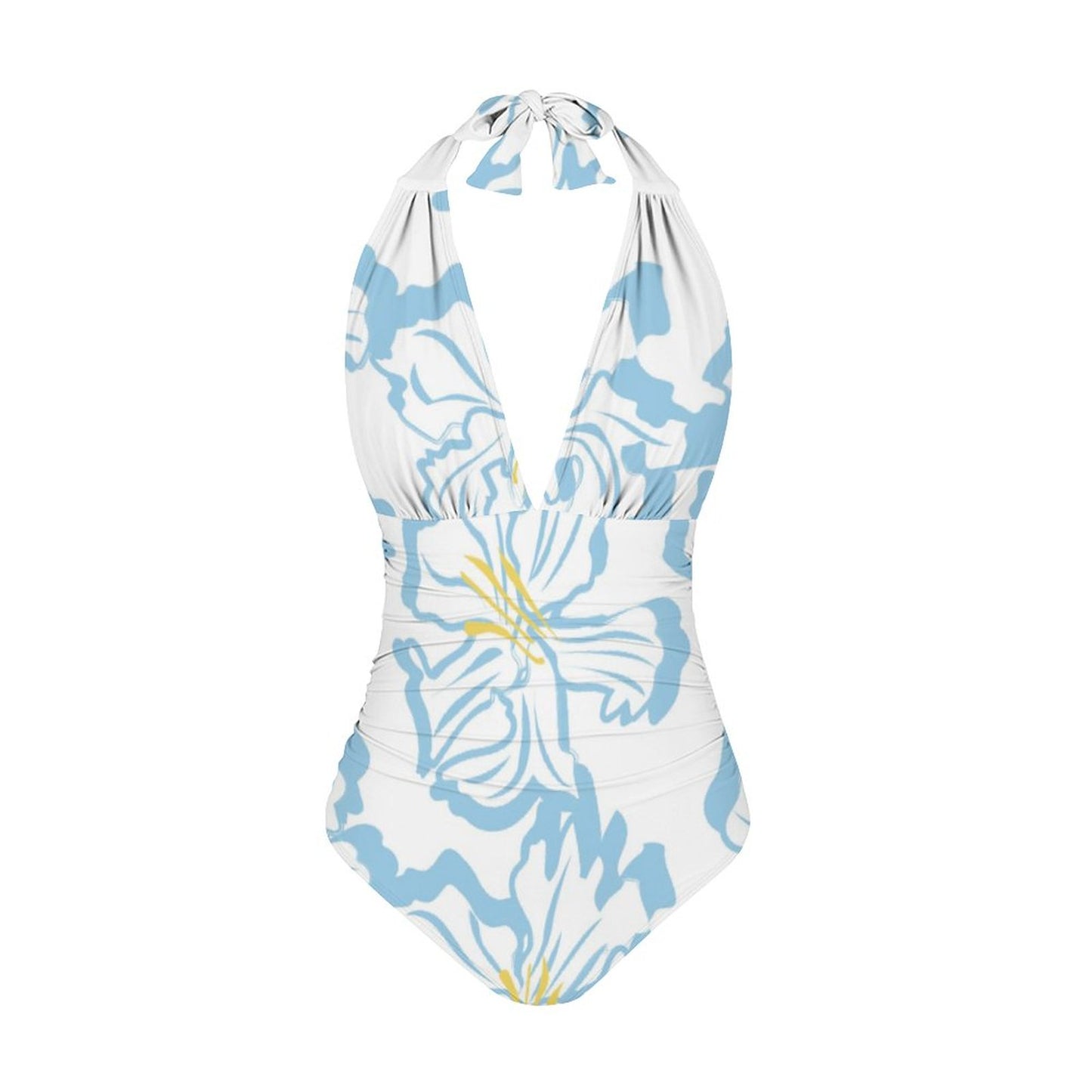 Casual Printed One Piece Swimsuit And Cover Up 2306102057