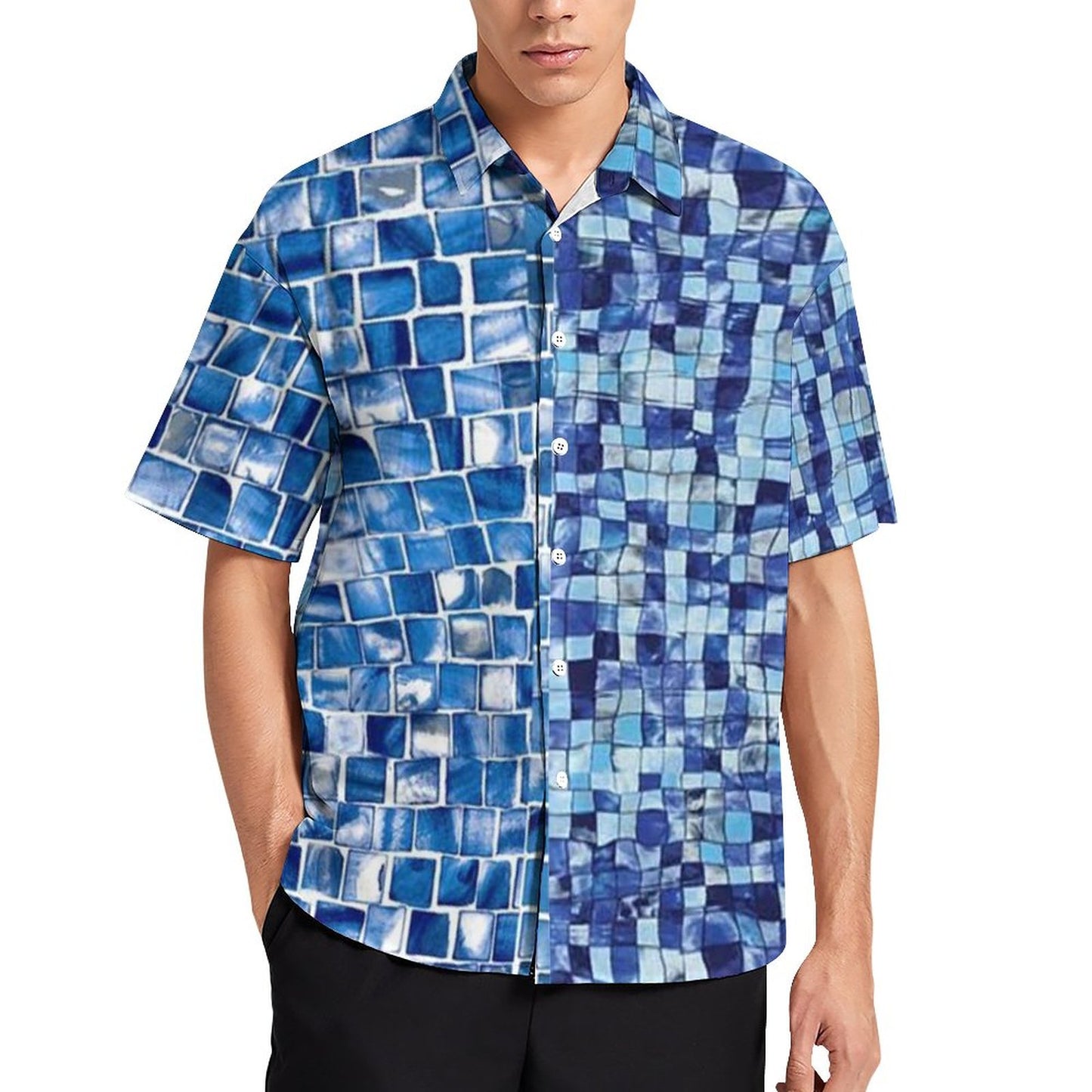 Men's Fashion Casual Printed Short Sleeve Shirts 2306101892