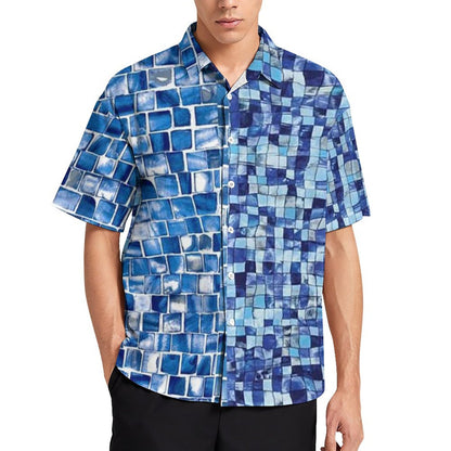 Men's Fashion Casual Printed Short Sleeve Shirts 2306101892
