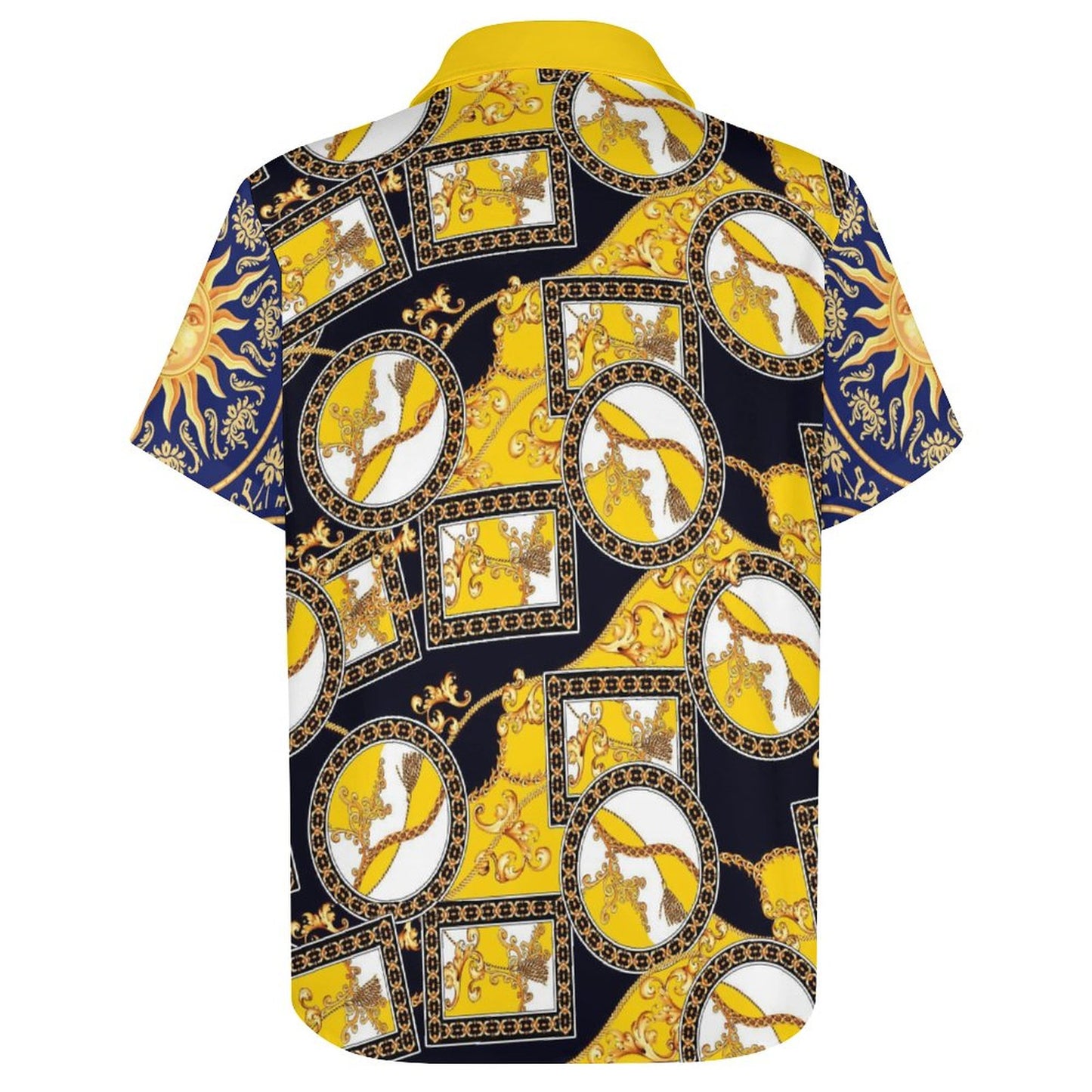 Men's Fashion Casual Printed Short Sleeve Shirts 2306100038