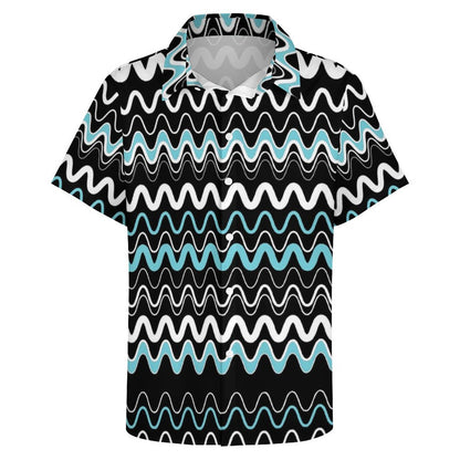Men's Fashion Casual Printed Short Sleeve Shirts 2306101718