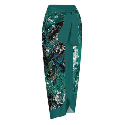 Fashion Printed One Piece Swimsuit And Cover Up 2305104484