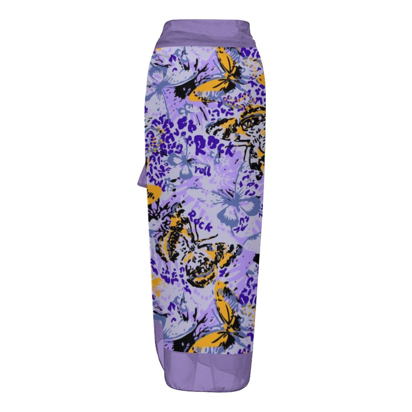 Casual Printed One-Piece Swimsuit And Cover Up 2305102425