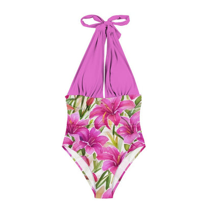 Casual Printed One Piece Swimsuit And Cover Up 2306102208