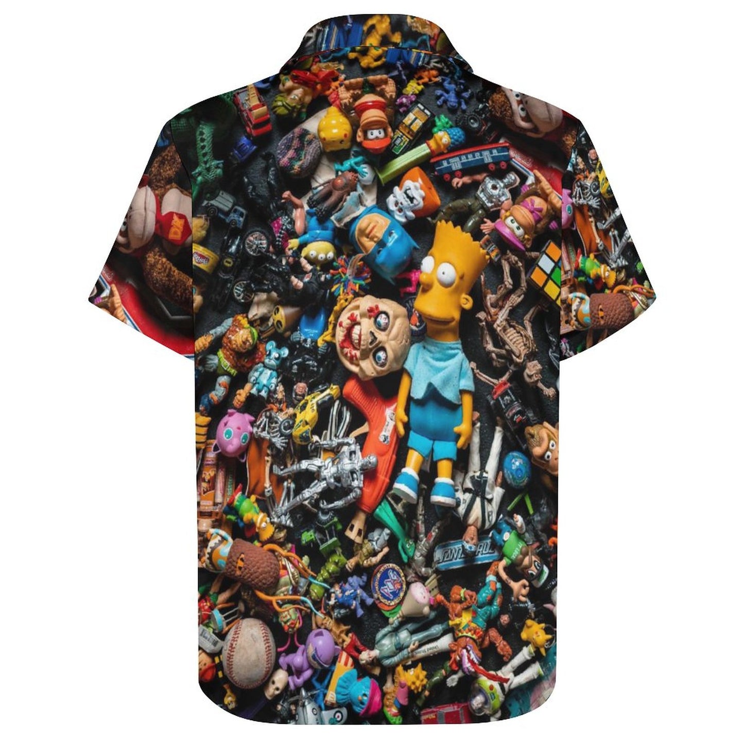Men's Fashion Casual Printed Short Sleeve Shirts 2306104329