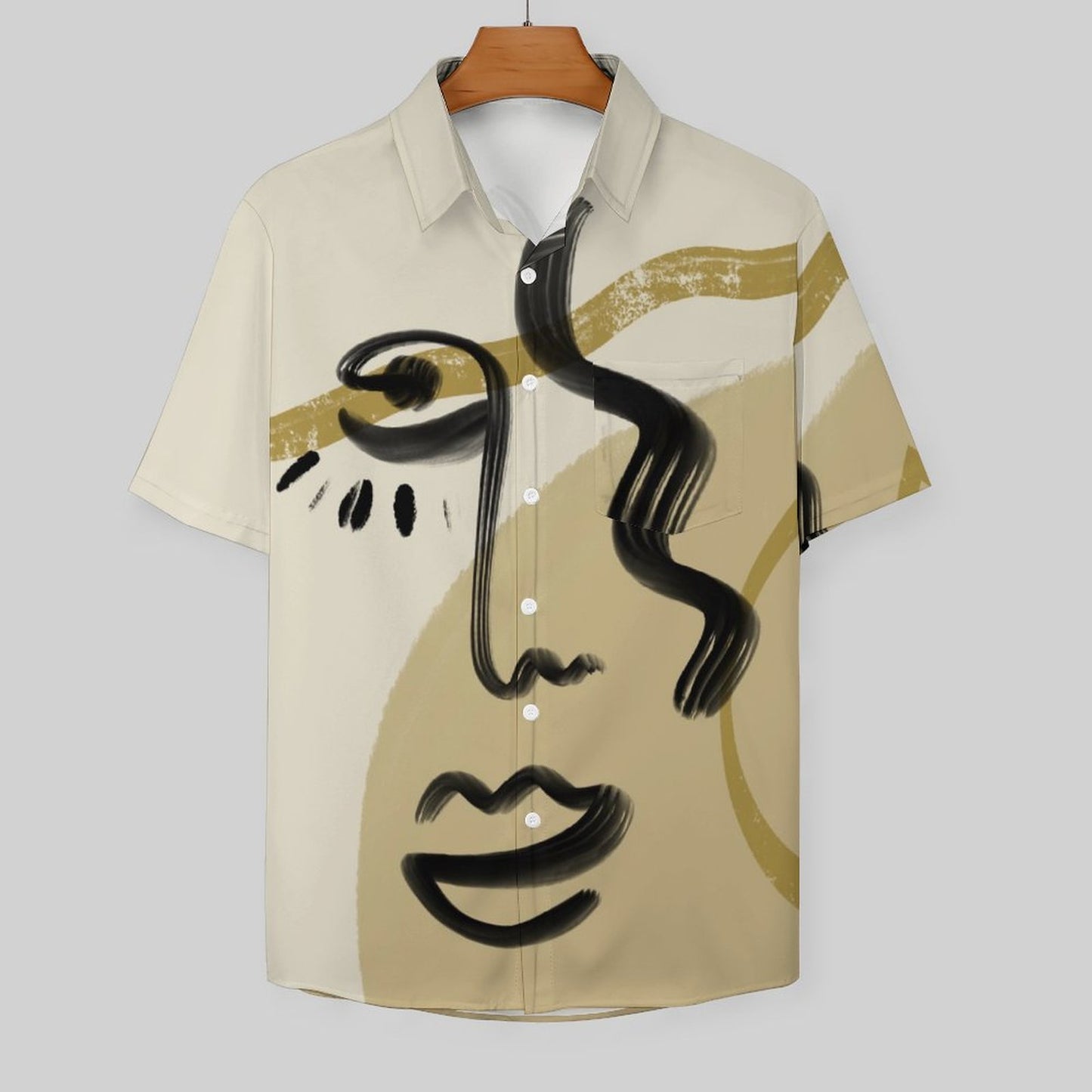 Men's Hawaiian Casual Short Sleeve Shirt 2306105296