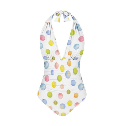 Casual Printed One Piece Swimsuit And Cover Up 2306103126