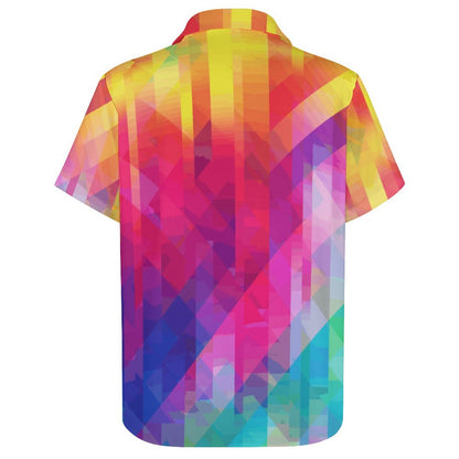 Men's Fashion Casual Printed Short Sleeve Shirts 2306101734