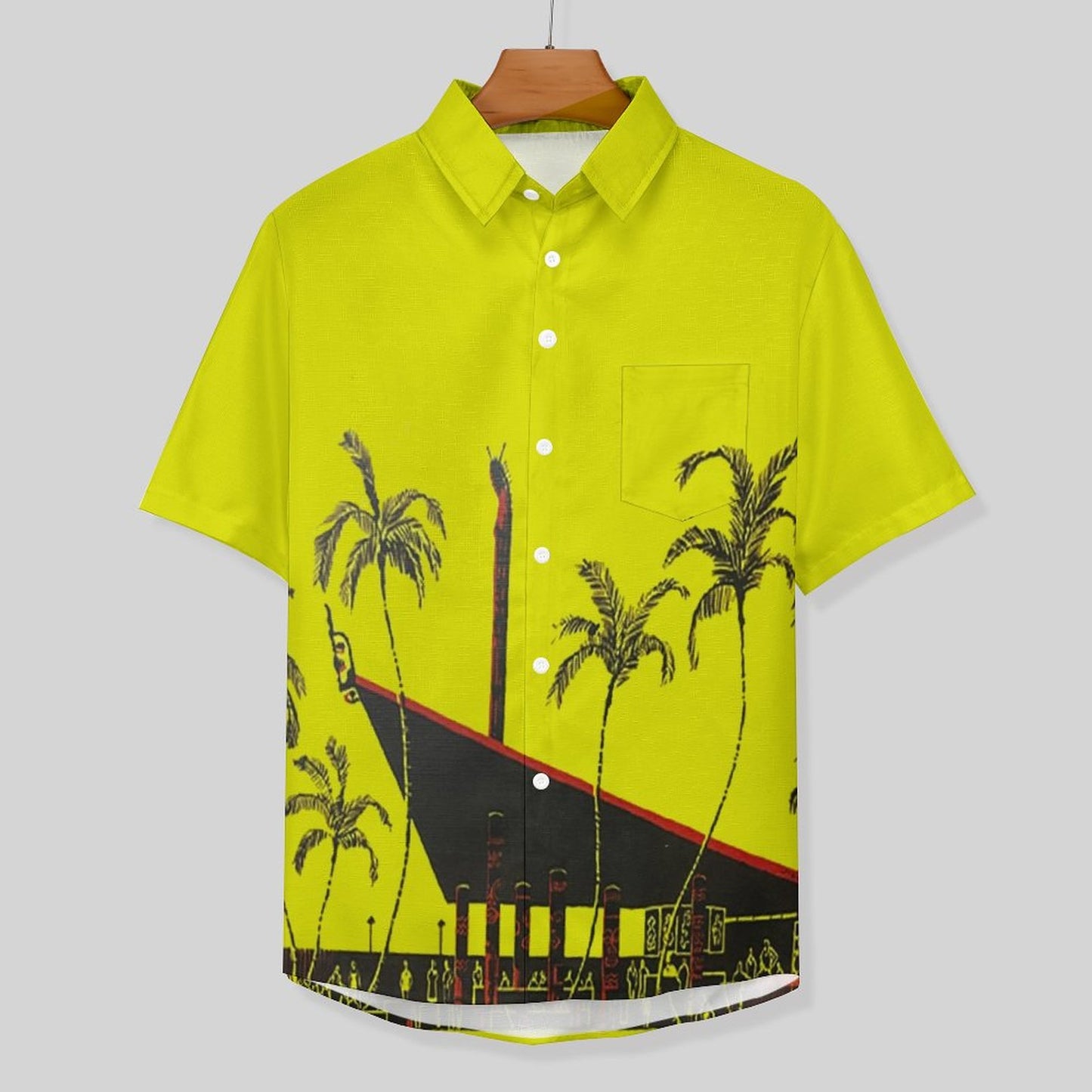 Men's Art Print Vacation Hawaiian Shirt 2305106640