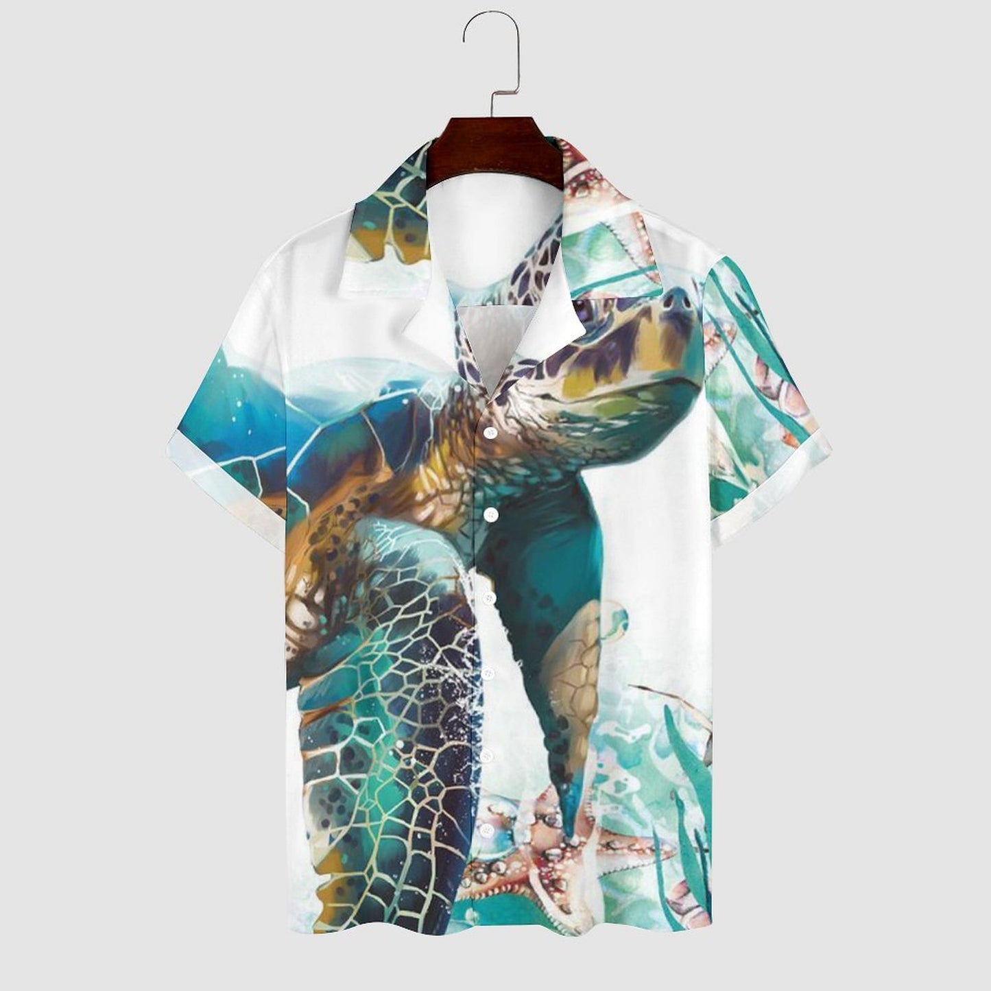 Men's Hawaiian Casual Short Sleeve Shirt 2305101811