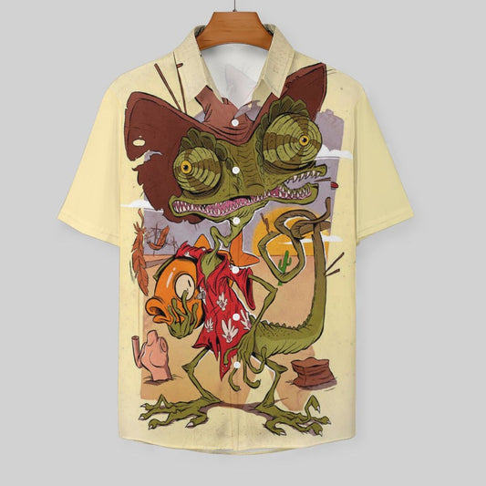 Men's Hawaiian Casual Short Sleeve Shirt 2306103512