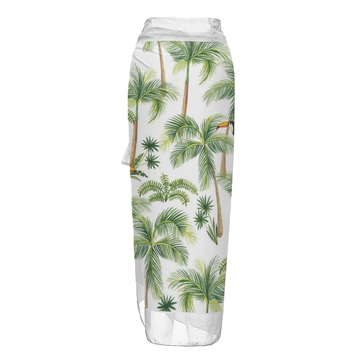 Casual Printed One-Piece Swimsuit And Cover Up 2305102412
