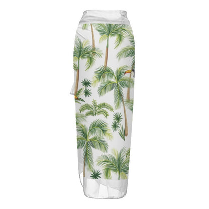 Casual Printed One-Piece Swimsuit And Cover Up 2305102412