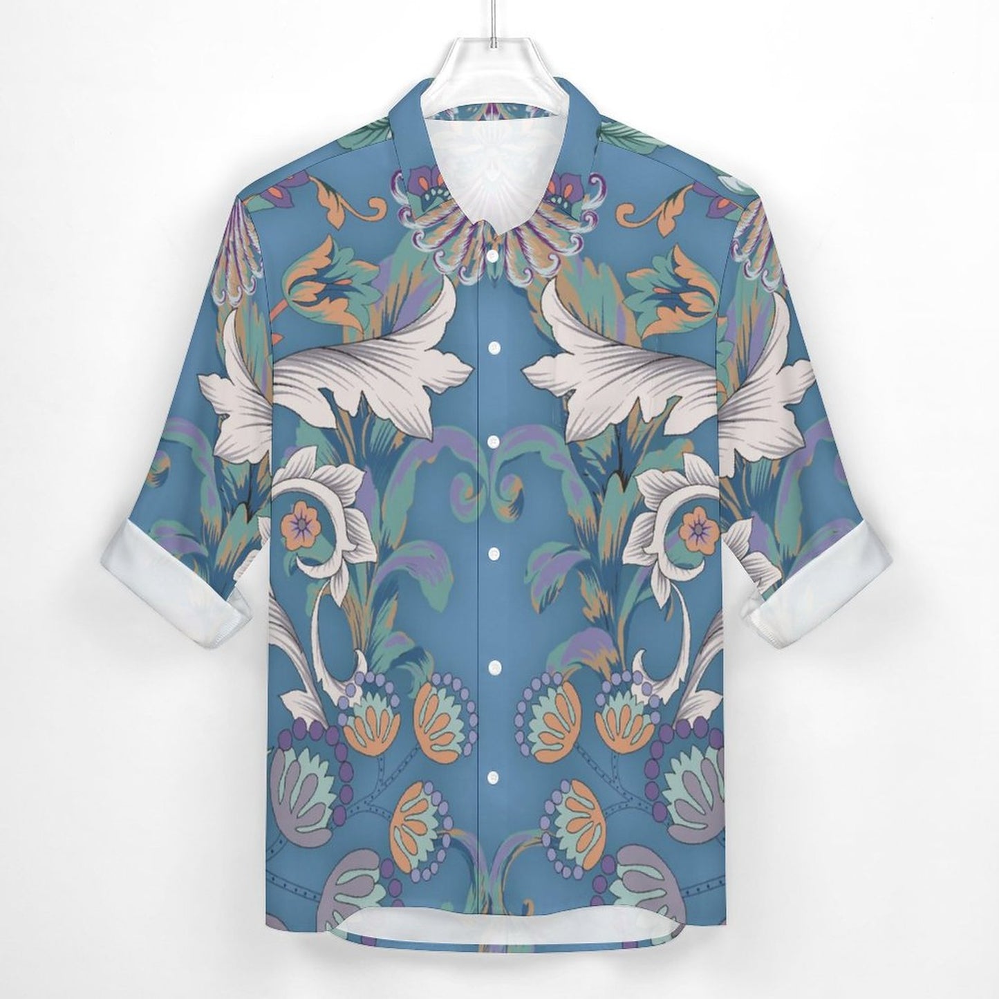 Men's Casual Printed Long Sleeve Shirt 2306103083