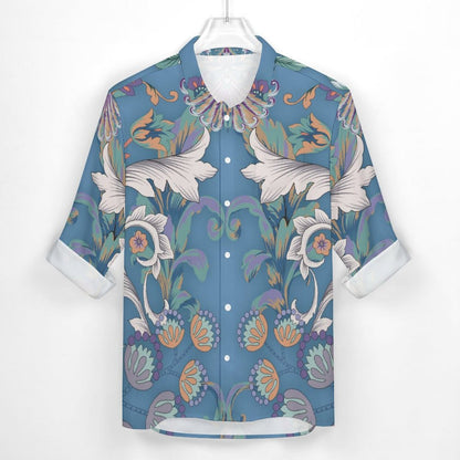 Men's Casual Printed Long Sleeve Shirt 2306103083