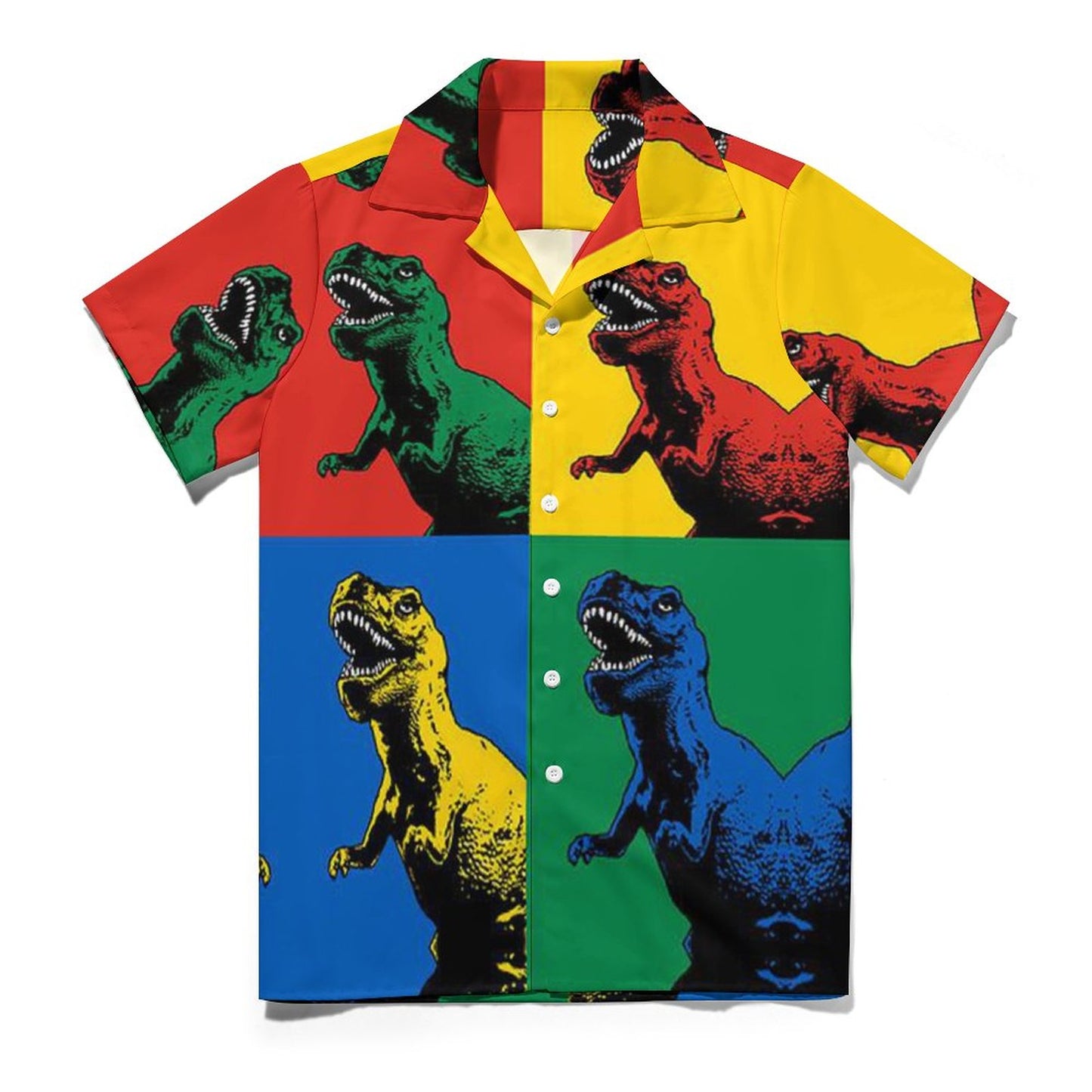 Men's Hawaiian Print Casual Shirt 2304105721