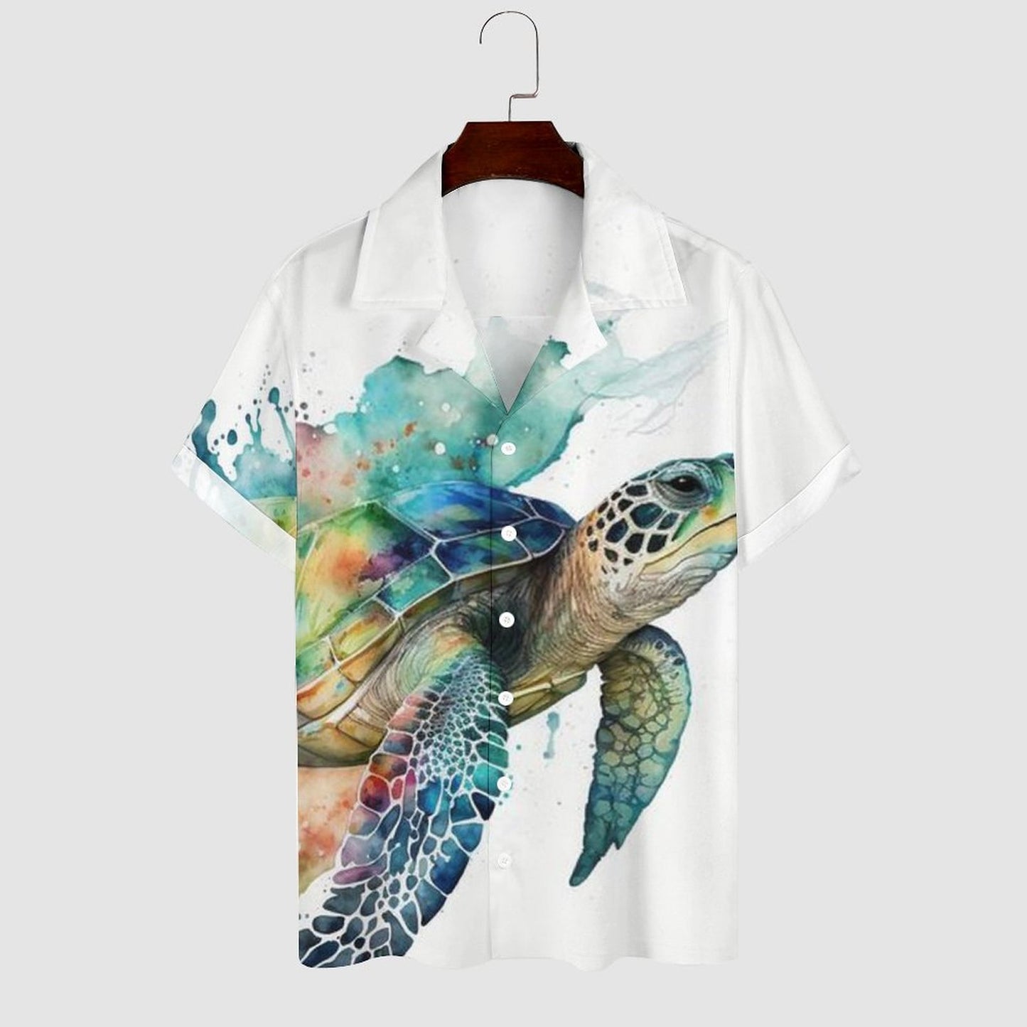 Men's Hawaiian Casual Short Sleeve Shirt 2305101809