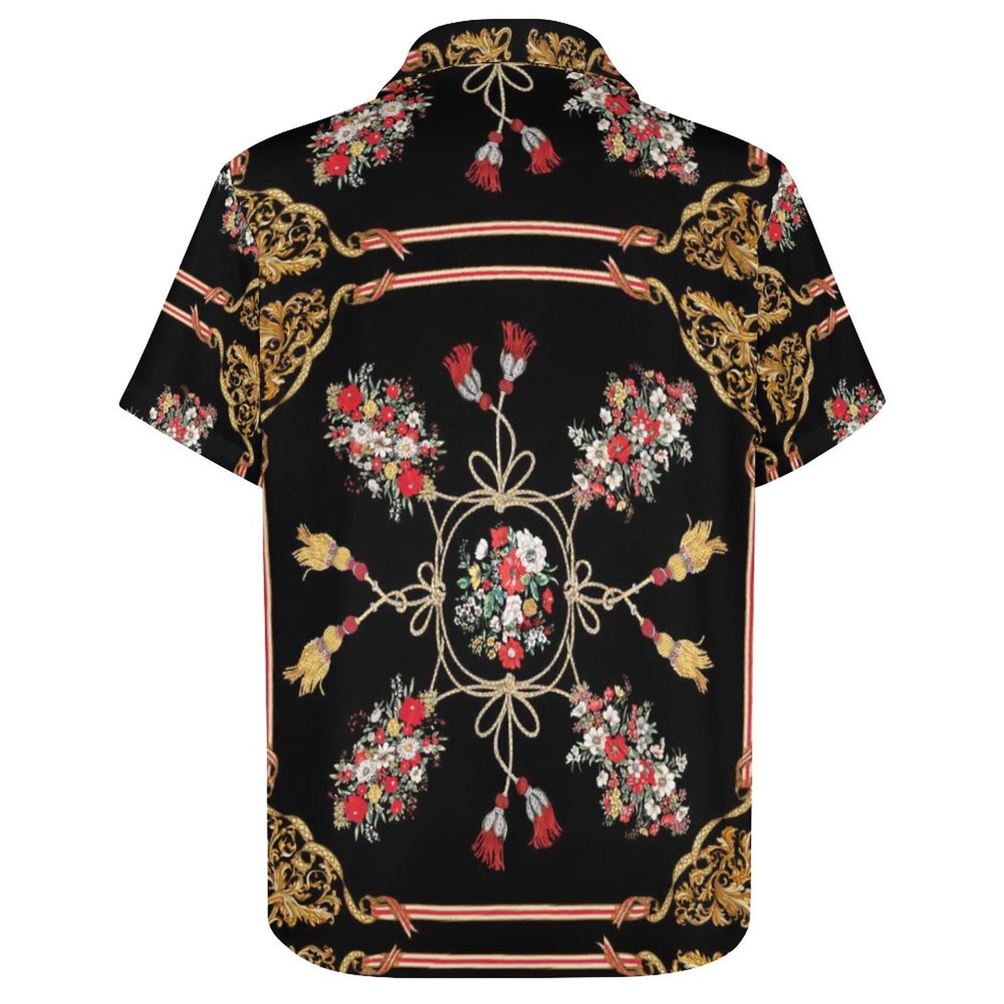 Men's Fashion Casual Printed Short Sleeve Shirts 2306100018