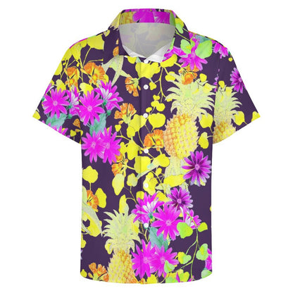 Men's Fashion Casual Printed Short Sleeve Shirts 2306101739