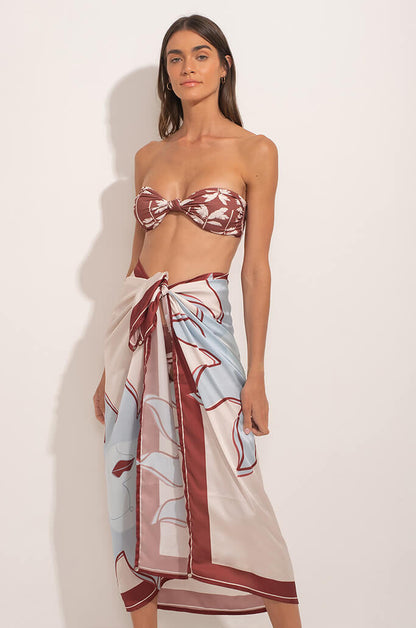 Fashion Print Bikini and Cover Up