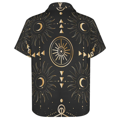Men's Fashion Casual Printed Short Sleeve Shirts 2306101054