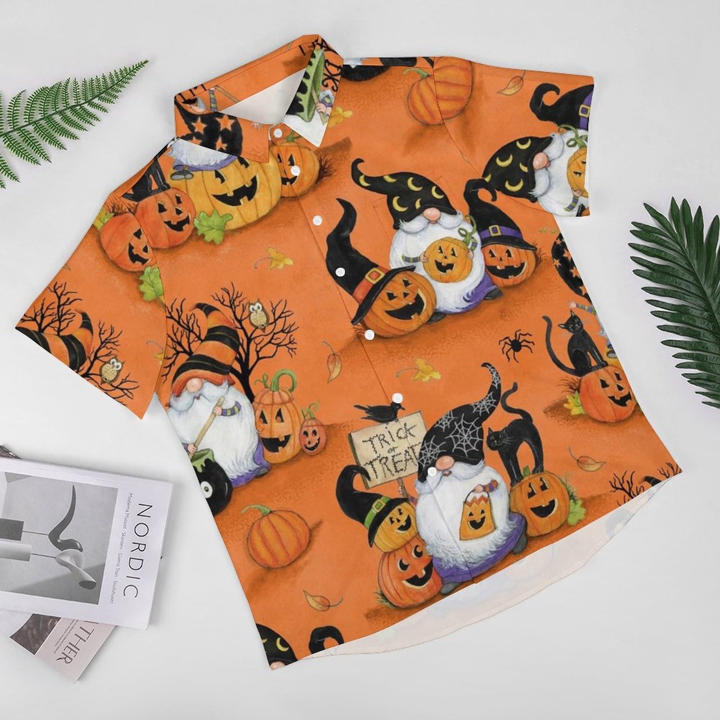 Men's Hawaiian Casual Short Sleeve Shirt 2306105275
