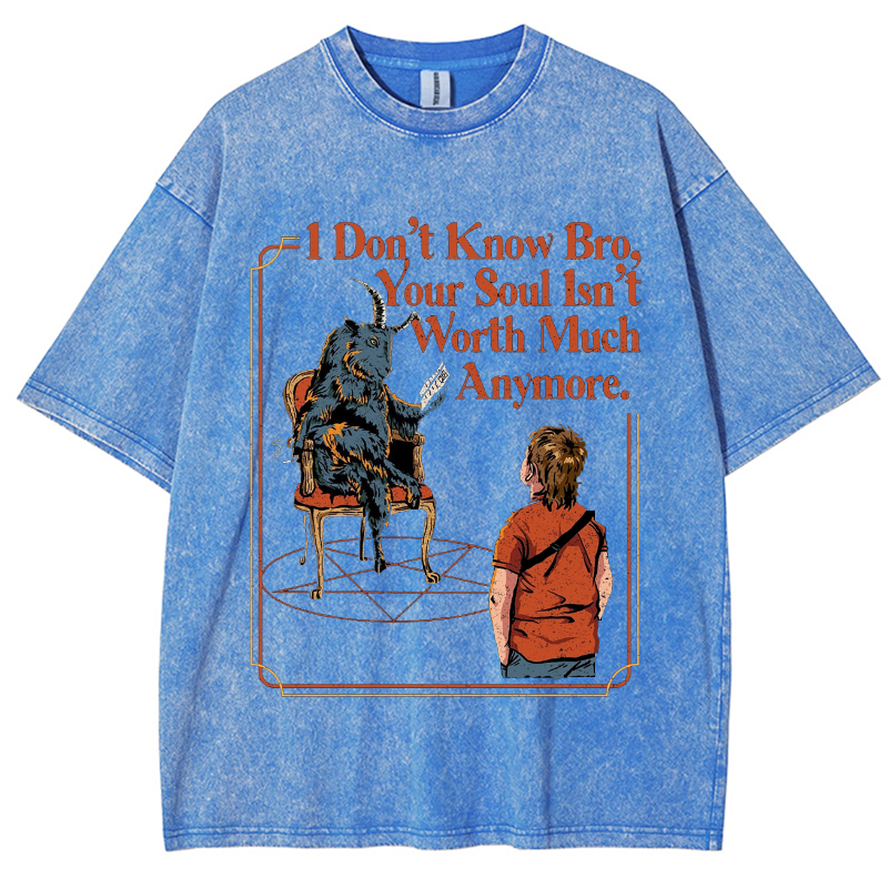 Unisex Vintage Wash Denim T-Shirts