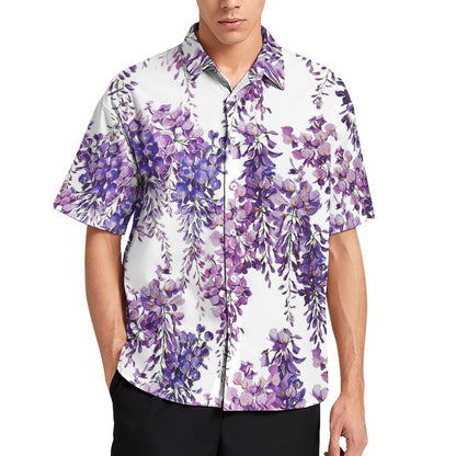 Men's Fashion Casual Printed Short Sleeve Shirts 2305107085