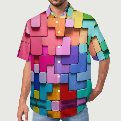 Men's Vacation Hawaiian Shirt 2306102070