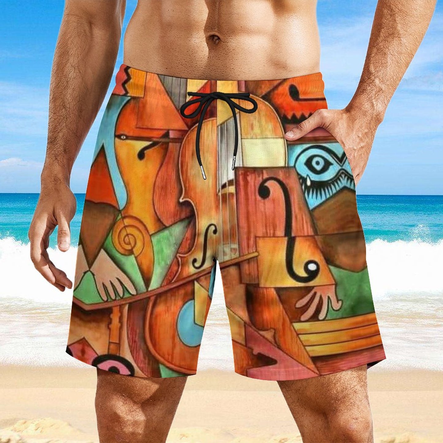 Men's sports fashion beach shorts 2304103708