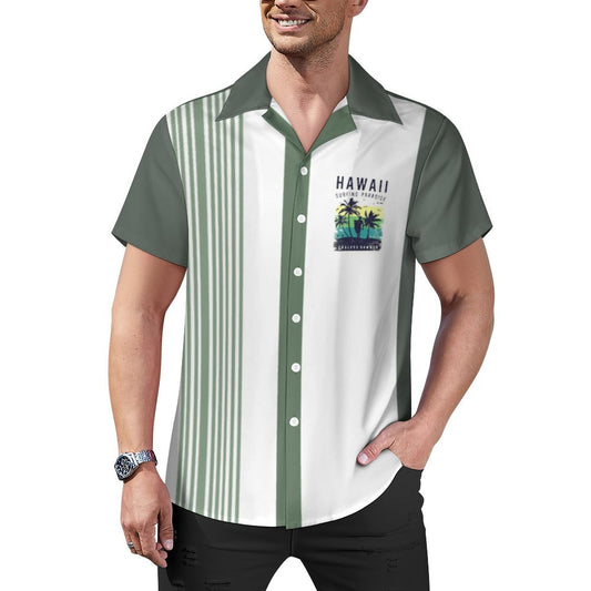 Men's Hawaiian Print Casual Shirt 2304104641