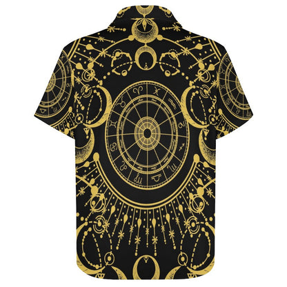 Men's Fashion Casual Printed Short Sleeve Shirts 2306101051