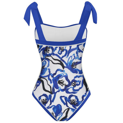 Fashion Printed One Piece Swimsuit And Cover Up 2305105118