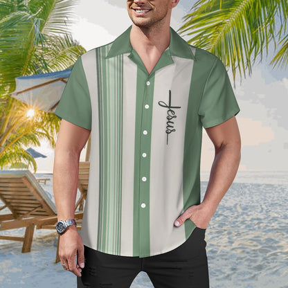 Men's Hawaiian Print Casual Shirt 2304105776