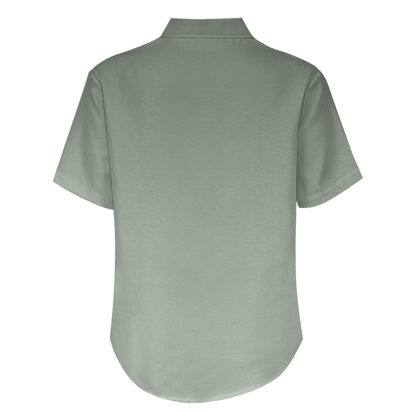 Men's Gradient Color Striped Print Front Button Soft Breathable Chest Pocket Casual Shirt