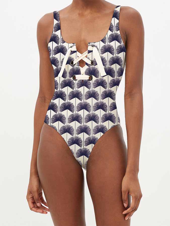 Women's Fashion Printed Bikini and Cover Up