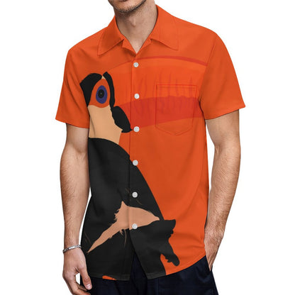 Men's Hawaiian Casual Short Sleeve Shirt 2307100352