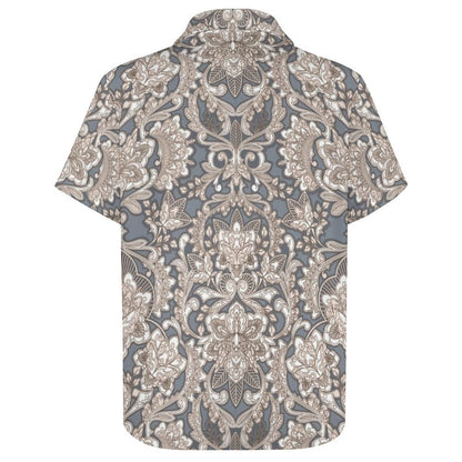 Men's Fashion Casual Printed Short Sleeve Shirts 2306101344