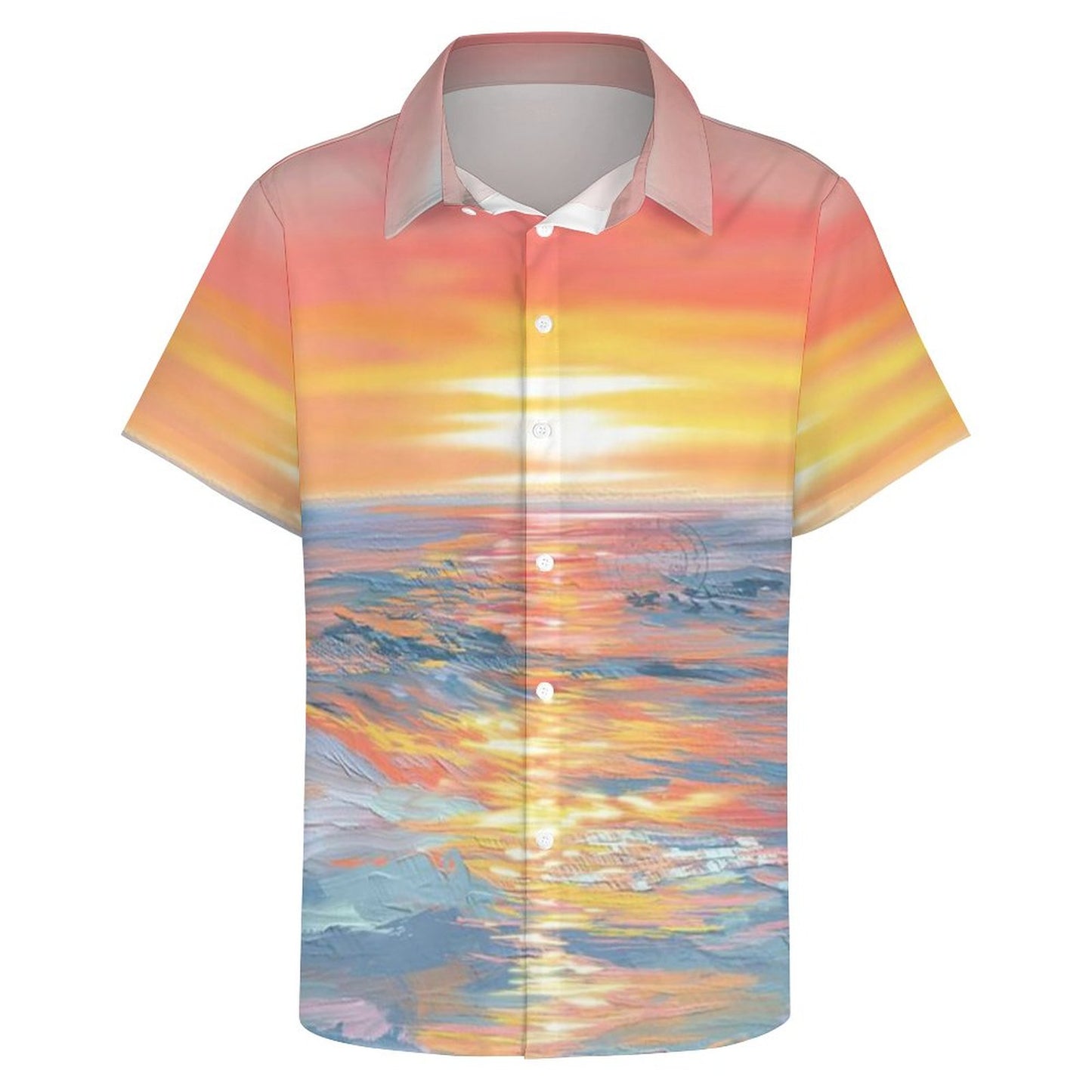Men's Hawaiian Print Resort Shirt 2304109873