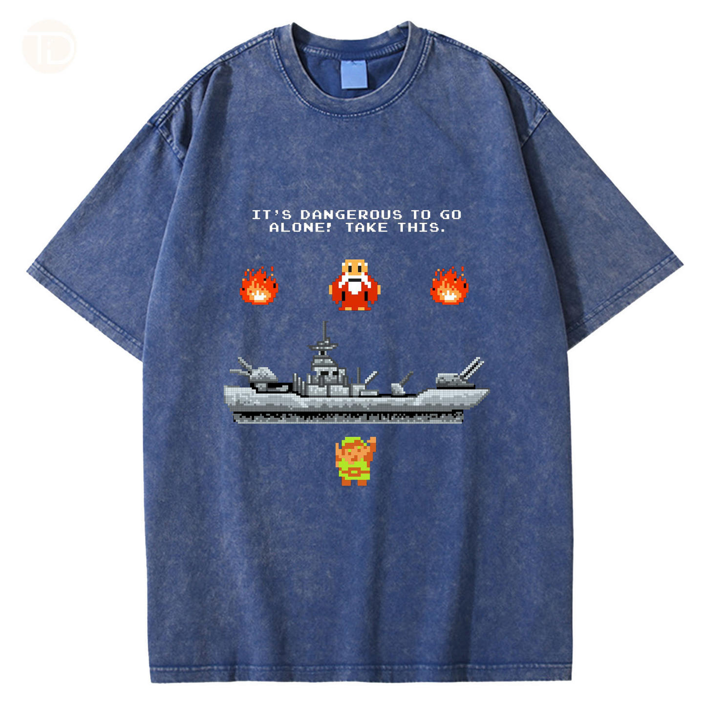 Unisex Vintage Wash Denim T-Shirts