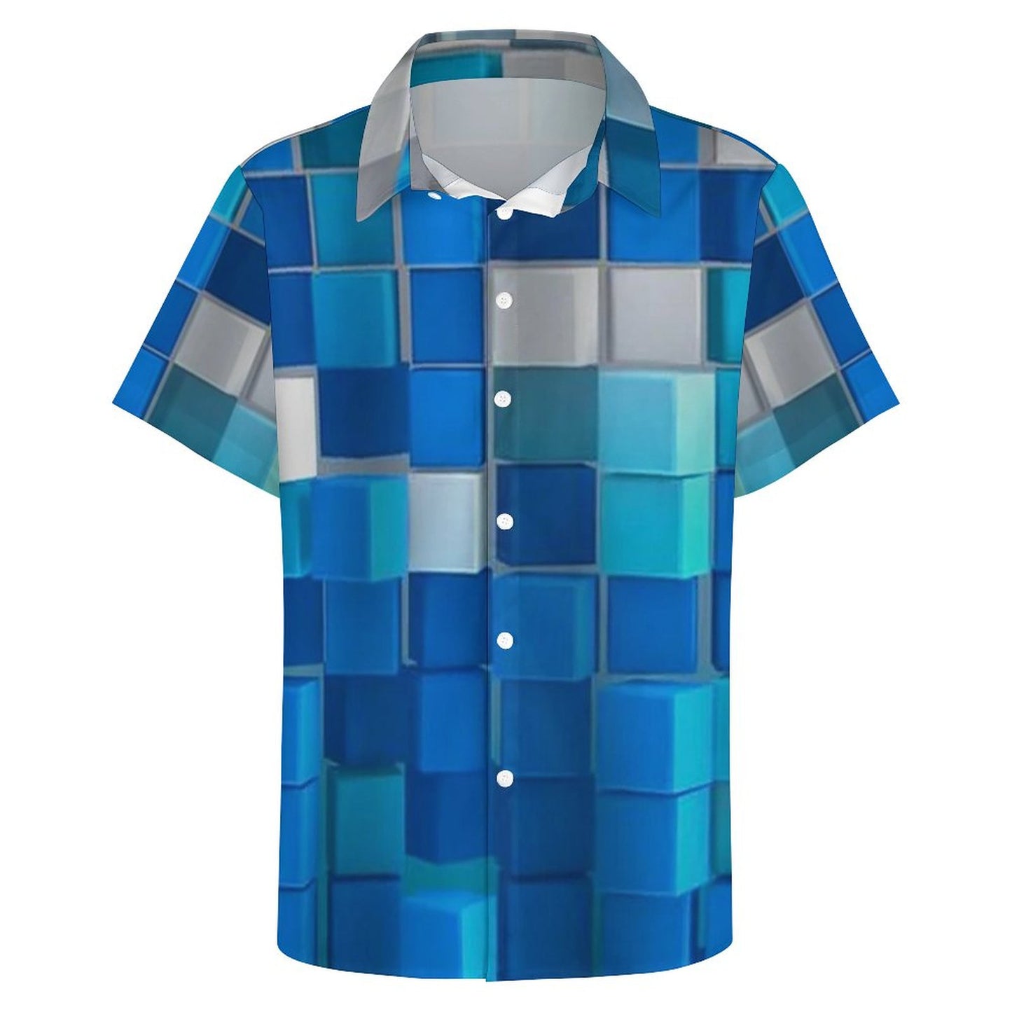 Men's Fashion Casual Printed Short Sleeve Shirts 2306103814
