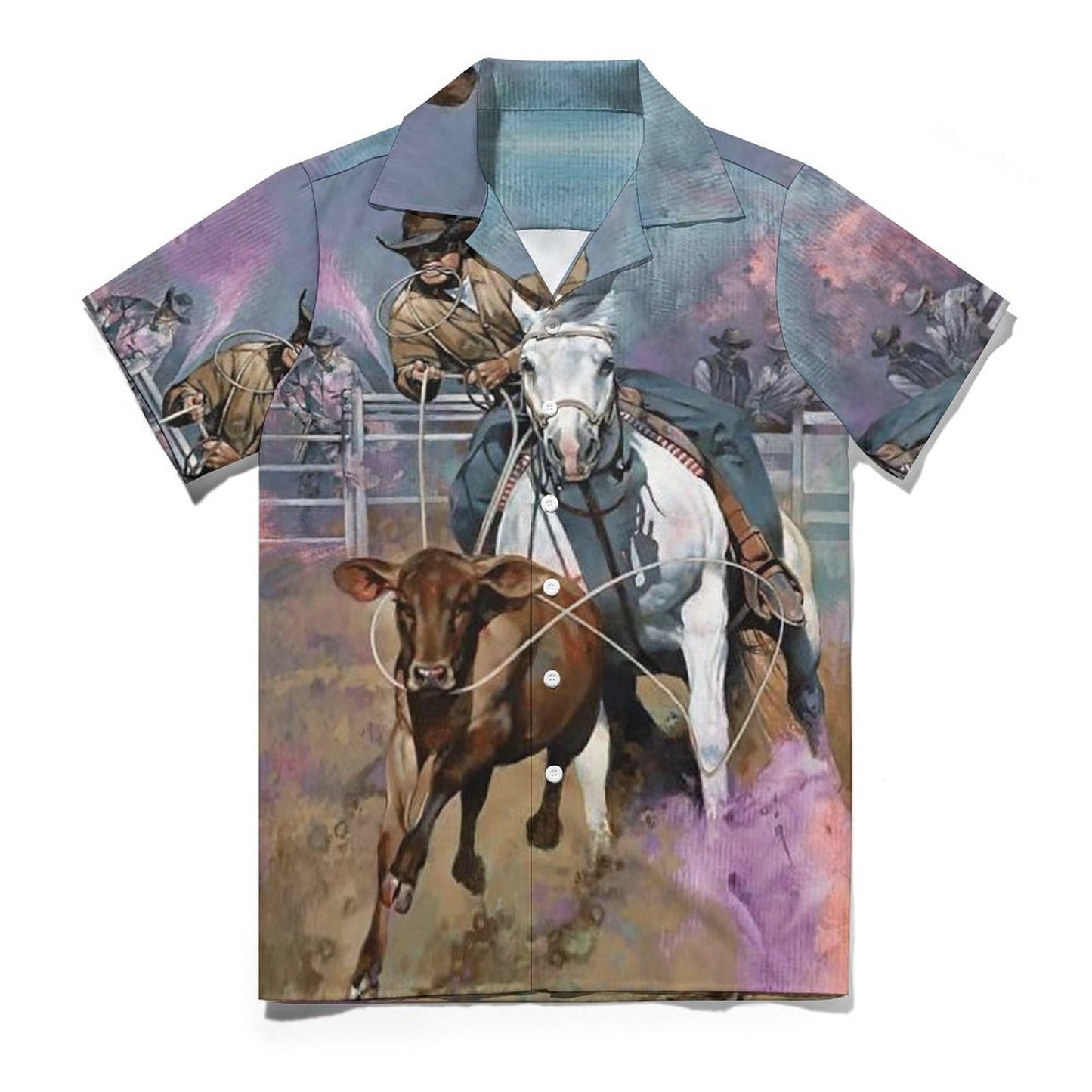 Men's Hawaiian Casual Short Sleeve Shirt 2305101808