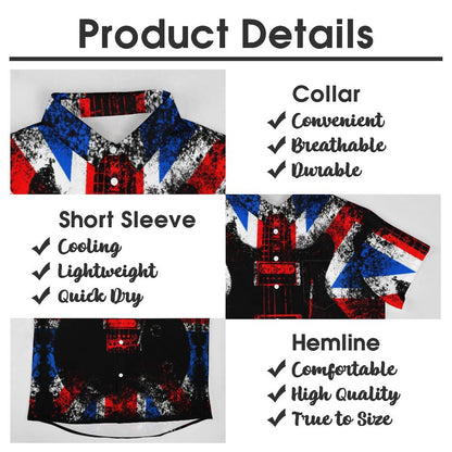 Men's Hawaiian Casual Short Sleeve Shirt 2306103354