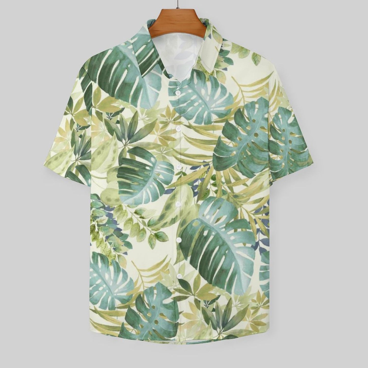 Men's Hawaiian Print Resort Shirt 2305101466