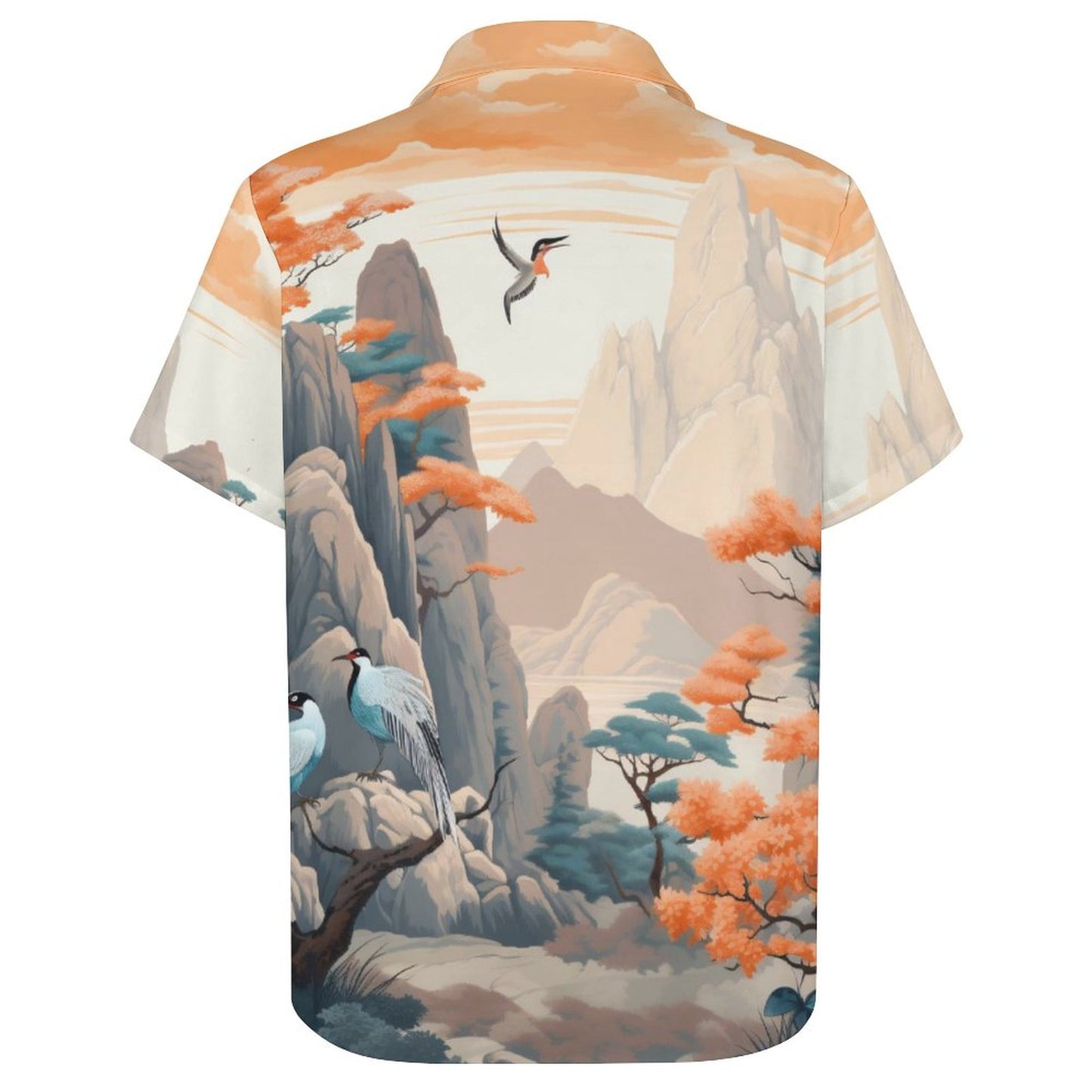 Men's Hawaiian Casual Short Sleeve Shirt 2306105723