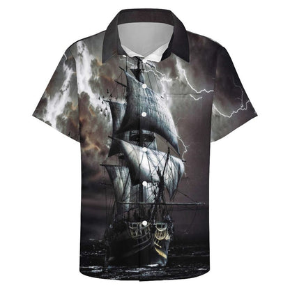 Men's Hawaiian Casual Short Sleeve Shirt 2306104248